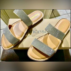 Francescas Brand, Gorgeous rhinestone sandals.